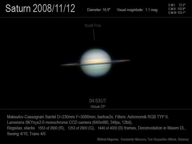 Saturn 2008/11/12