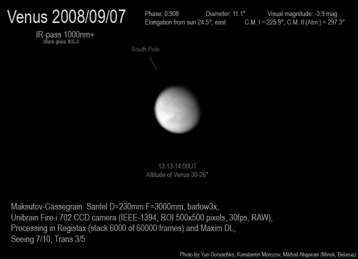 Venus 2008/09/07